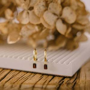 Jewellery: Cyprus Huggies - Gold