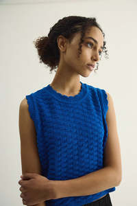 Products: Ruth Top | Electric Blue