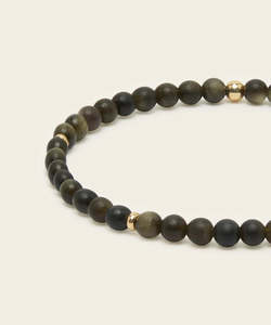 Kindred Transformation Bracelet with Obsidiian