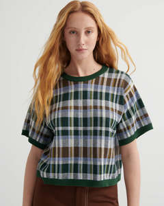 Chequered Tee