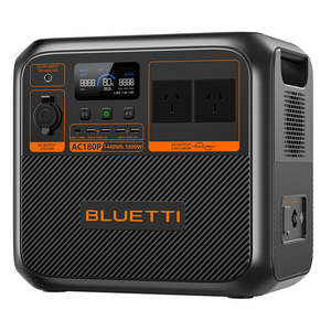 Generators: BLUETTI AC180P HOME & PORTABLE POWER STATION | 1800W (2700W SURGE) 1440WH