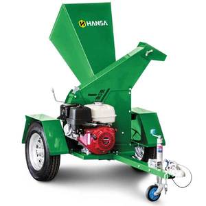 Chippers: Hansa C13 Chipper Road Towable Electric Start