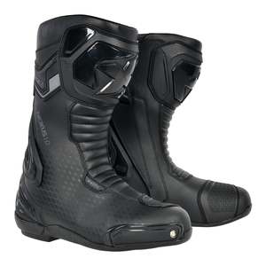 Motorcycle Road Boots: Oxford Nexus 1.0 Dry2Dry Men's Boot - Stealth Black