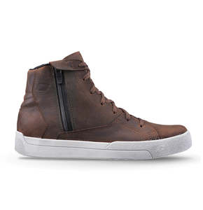 Motorcycle Road Boots: Gaerne G.ROME OILED AQUATECH Brown - Urban