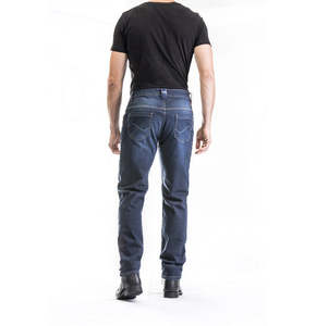 Motorcycle Leather Race Suits: Ixon MIKE Jeans | BLUE - Cordura Denim