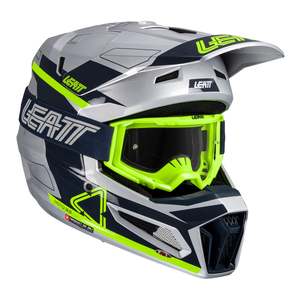Motocross Helmets: Leatt 2025 3.5 Helmet Kit - Steel