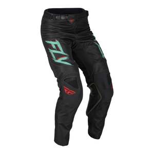 Fly Racing Kinetic Special Edition Rave Pant - Black / Mint / Red