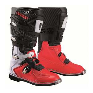 Motocross Boots: Gaerne GX-J Boot - Black / Red