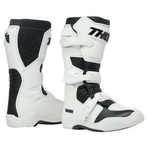 Motocross Boots: THOR BLITZ XR BOOTS WOMEN WH/BK