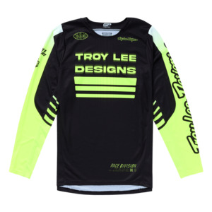 GP PRO JERSEY SEGMENT BLACK / FLO YELLOW