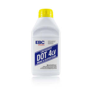 Motorcycle Oils Lubricants: EBC DOT 4 LOW VISCOSITY BRAKE FLUID FOR ASP/ESP - 500ML