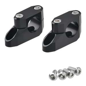Zeta Bar Rise Kit Offset: 20mm Height: 26mm 22.2/28.6mm Bar - Black