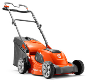 Push Lawn Mowers: Husqvarna LC142i Battery Lawn Mower Kit