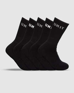 Adult Socks: Respond Bamboo Hi Lux Socks - 5 Pack
