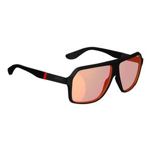 Sunglasses: Leatt TheViz Sunglasses Andes - Satin Black Polarized Red 14 VLT