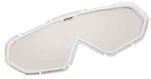 Motocross Goggles Parts: GOGGLE LENS THOR ENEMY HERO MIRROR WHITE