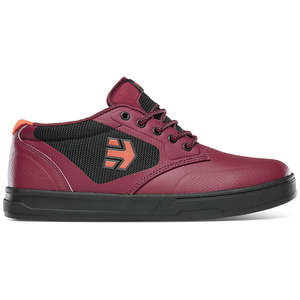 Mtb Gear Clothing: ETNIES SEMENUK PRO MTB FLAT SHOES [BURGUNDY]