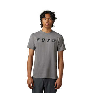 FOX ABSOLUTE SS PREMIUM TEE [HEATHER GRAPHITE]