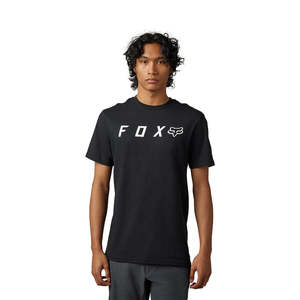 FOX ABSOLUTE SS PREMIUM TEE [BLACK/WHITE]
