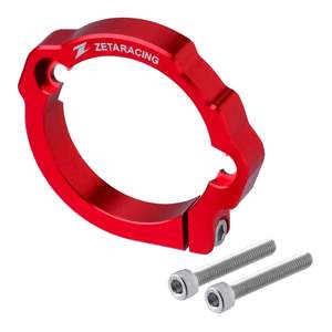 Zeta: Zeta Exhaust Flange Guard KTM Husqvarna GasGas 2-Stroke - Red