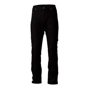 All Road Apparel: RST X KEVLAR STRAIGHT LEG 2 CE SHORTLEG TEXTILE JEAN [BLACK]