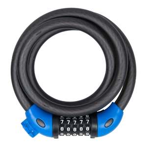 All Motorcycle Accessories: Oxford Combi 12 Combination Cable Lock - Smoke 12mm X 1800mm