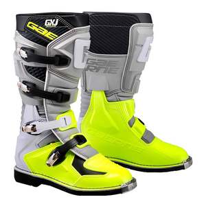 Gaerne: Gaerne GX-J Boot - Black / Grey / Fluro