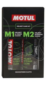 Motul: Motul HELMET CARE KIT M1+M2+CLOTH