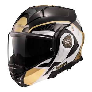 Motorcycle Road Helmets: LS2 FF901 Advant X Metryk - Black Sand