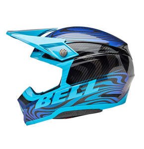 Motocross Helmets: Bell MOTO-10 SPHERICAL Cortex Blue