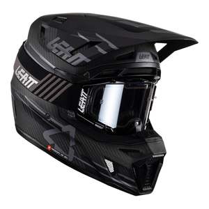 Motocross Helmets: Leatt 9.5 Helmet & Goggle Kit - Carbon