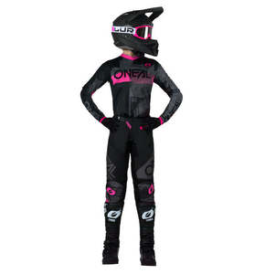 Motocross Pants: O'Neal 2026 Women's ELEMENT Roller Pant - Black/Pink