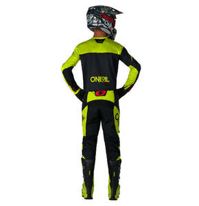 O'Neal 2026 ELEMENT Racewear Pant - Black/Neon Yellow