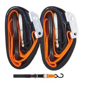 Gorillas Grip Tie Down 38mm S / HK Black / Orange Loop