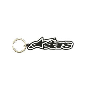 Gifts Novelties: Alpinestars Blaze Key Fob Black/White