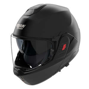 Motorcycle Road Helmets: Nolan N120-1 flip-back helmet - Classico flat black