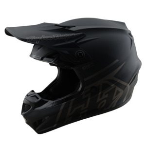 Motocross Helmets: GP PRO HELMET MONO BLACK
