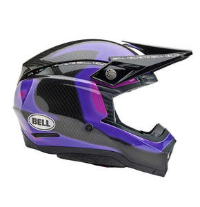 Motocross Helmets: Bell MOTO-10 SPHERICAL Flare Gloss Purple