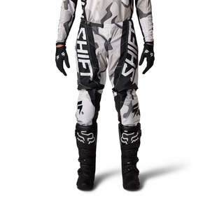 Motocross Pants: SHIFT WHITE LABEL PANTS POSN CAMO [WHITE CAMO]