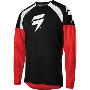 SHIFT WHIT3 LABEL RACE JERSEY [BLACK/RED]