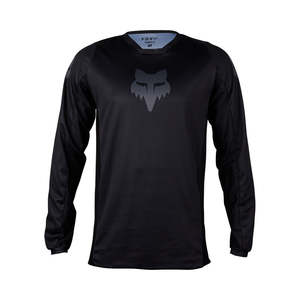 Motocross Jerseys Jackets: FOX 180 BLACKOUT JERSEY [BLACK]