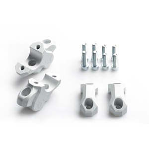 Handlebars Mounts: HANDLEBAR BAR BACK SW MOTECH 32MM HANDLEBARS SILVER BMW R1200GS R1200GS R1250GS ADVENTURE