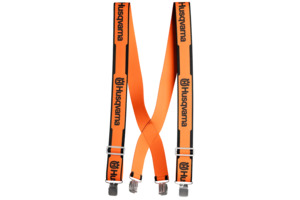 Protective Equipment: Husqvarna Braces With Metal Clips