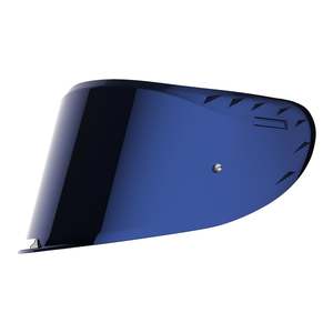Motorcycle Helmet Parts: LS2 FF327 Challenger Visor - Iridium Blue (Pinlock Ready)