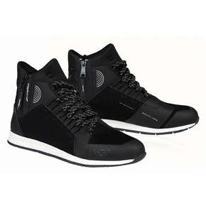 Motorcycle Road Boots: Ixon FREAKY WP Boot Blk/Wht - Urban Sneaker