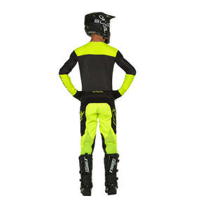 Motocross Pants: O'Neal Youth MAYHEM Hexx Pant - Black/Yellow