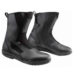 Motorcycle Road Boots: Gaerne G.VENTO GORE-TEX Black - Touring