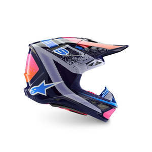 Motocross Helmets: Alpinestars Supertech S-M10 Records LE MX Helmet Multicolour Gloss
