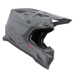 Motocross Helmets: ONE INDUSTRIES X297 MX Helmet - Horizon Slate Grey
