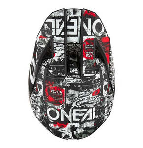Motocross Helmets: O'Neal 3SRS ATTACK Helmet - Black/White